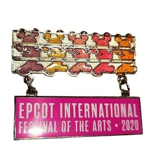Disney Pin MICKEY EPCOT FESTIVAL ARTS PP Preproduction Sample Proof LE 00009